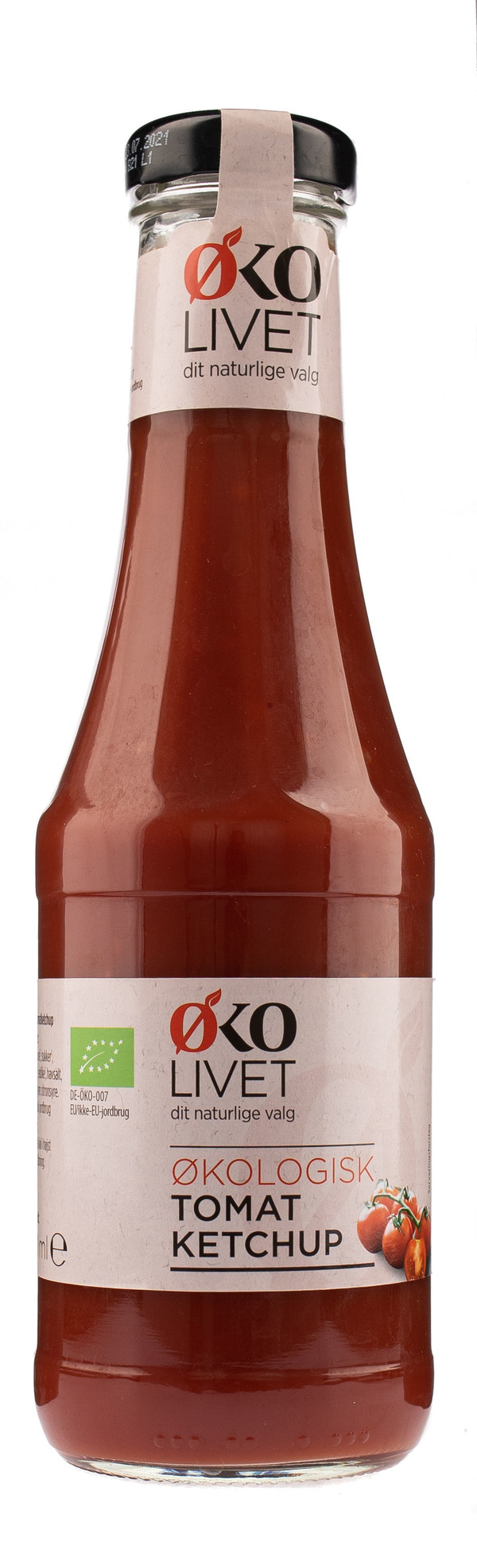 Ketchup 500ml (glass) BIO