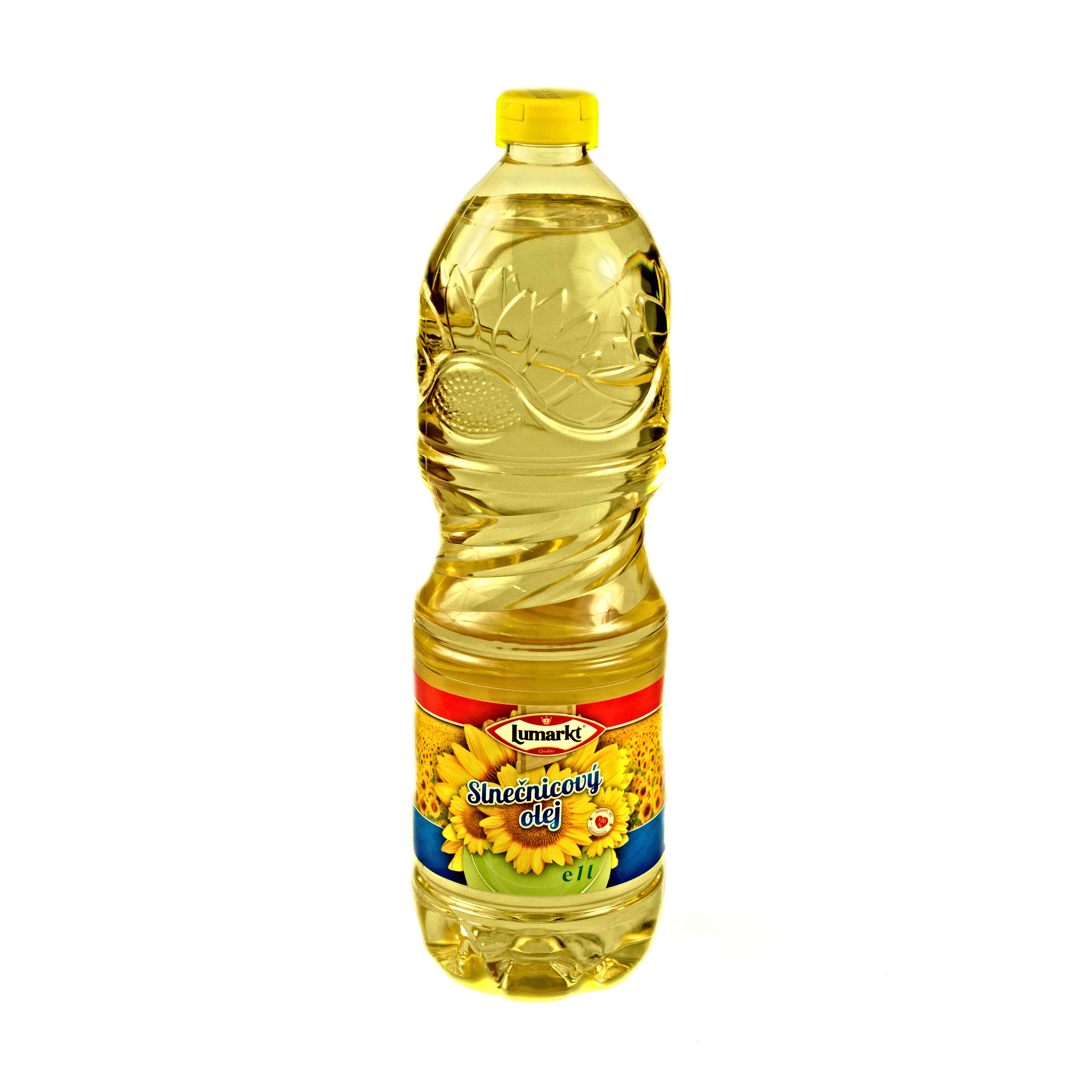 Slnečnicový olej - 100% (plast)