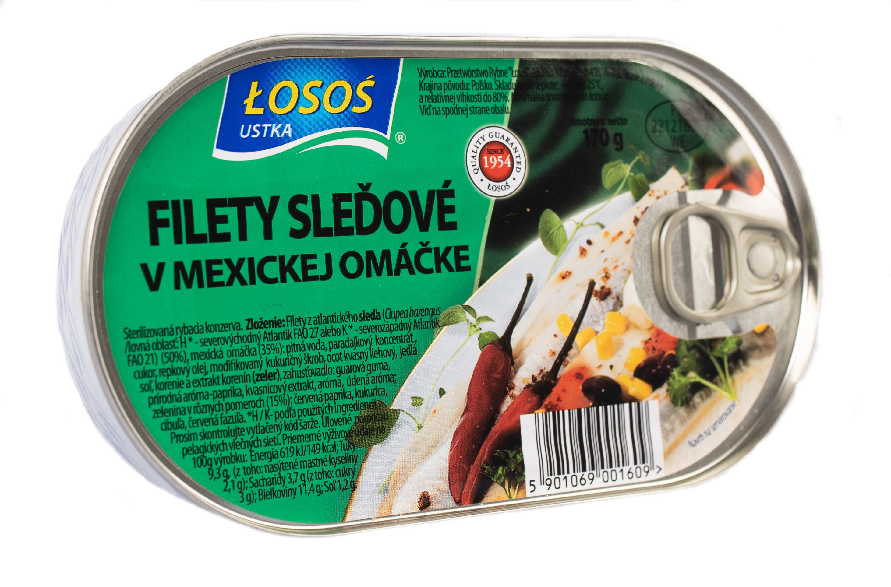 Herring fillets in Mexican sauce